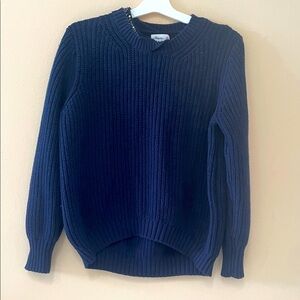 3.1 Phillip Lim Deep Blue Crewneck Sweater